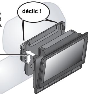 PANASONIC DVD-LS84 - Reliez l'appareil au support. - 2