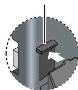 PANASONIC DVD-LS84 - Collegare l'unità al supporto. - 1