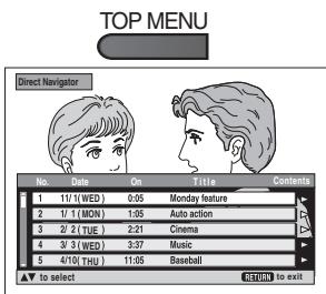 PANASONIC DVD-LS84 - To play playlists: - 1