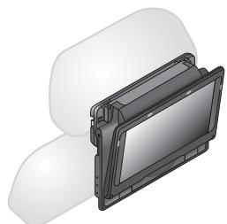 PANASONIC DVD-LS84 - Diagram of the attached bracket and unit - 1