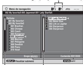 PANASONIC DVD-LS84 - Reproducción del elemento seleccionado (Menu de navigación) - 3