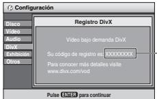 PANASONIC DVD-LS84 - Visualización del número de registrar de launidad - 1