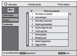 PANASONIC DVD-LS84 - Selección desdela lista - 1