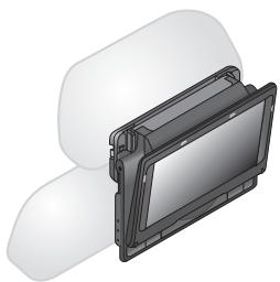 PANASONIC DVD-LS84 - Reliez l'appareil au support. - 4