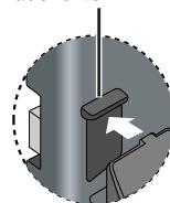 PANASONIC DVD-LS84 - Befestigen Sie das Gerät an der Halterung. - 1