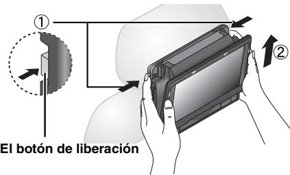 PANASONIC DVD-LS84 - Instalación del reproductor en el soporte. - 8