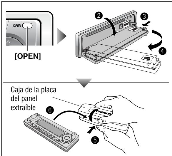 PANASONIC CQ-C3401U - Alarma de extracción del panel - 1