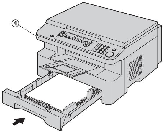 PANASONIC KX-MB261GX - Attention: - 5