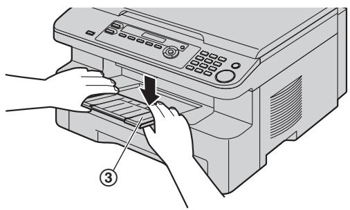 PANASONIC KX-MB261GX - Si la languette est détachée - 2