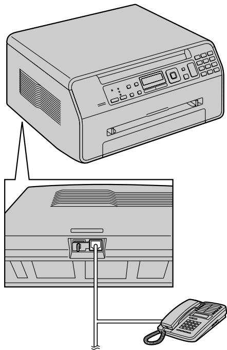 PANASONIC KXMB1500HX - When a fax calling tone is not detected - 2