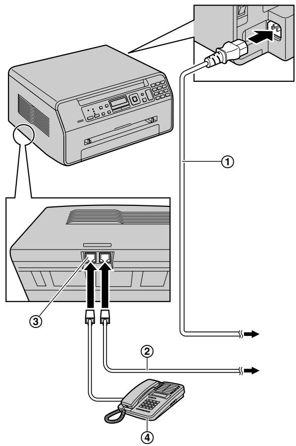 PANASONIC KXMB1500HX - Caution: - 1