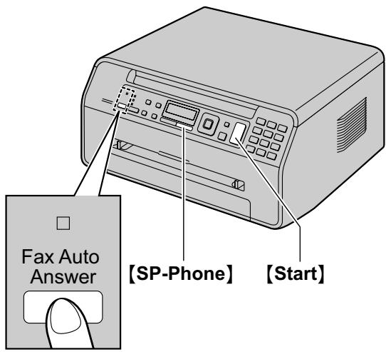 PANASONIC KXMB1500HX - Activating TEL mode - 1