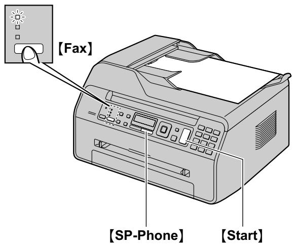 PANASONIC KXMB1500HX - Using the automatic document feeder (KX-MB1530 only) - 1