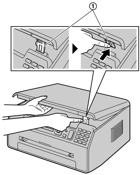 PANASONIC KXMB1500HX - To expand the paper exit - 2