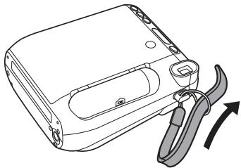 FUJIFILM INSTAX MINI 70 - Attaching the hand strap - 1