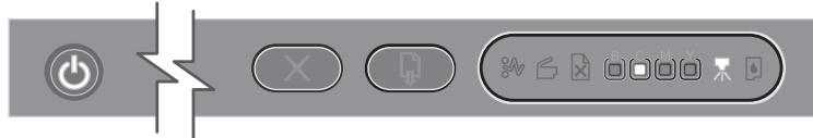 HP OFFICEJET PRO K850DN - Significato delle spie del pannello di controllo - 8