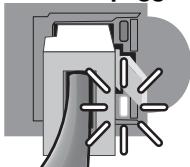 HP OFFICEJET PRO K850DN - Significato delle spie del connettore di rete - 2