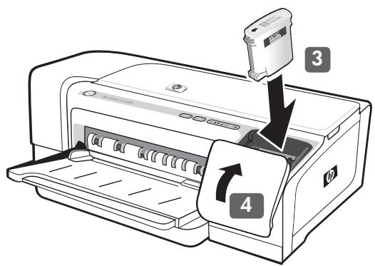HP OFFICEJET PRO K850DN - Punto 3: Installare le cartucce di stampa. - 1