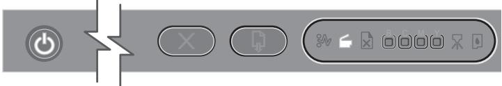 HP OFFICEJET PRO K850DN - Significato delle spie del pannello di controllo - 4
