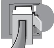 HP OFFICEJET PRO K850DN - Interpreting network connector lights - 1