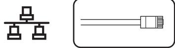 Diagram showing connection between a computer, printer, and monitor with labeled components