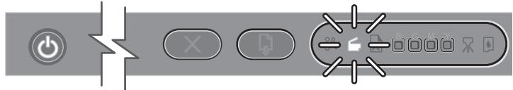 HP OFFICEJET PRO K850DN - Interpreting control panel lights - 2