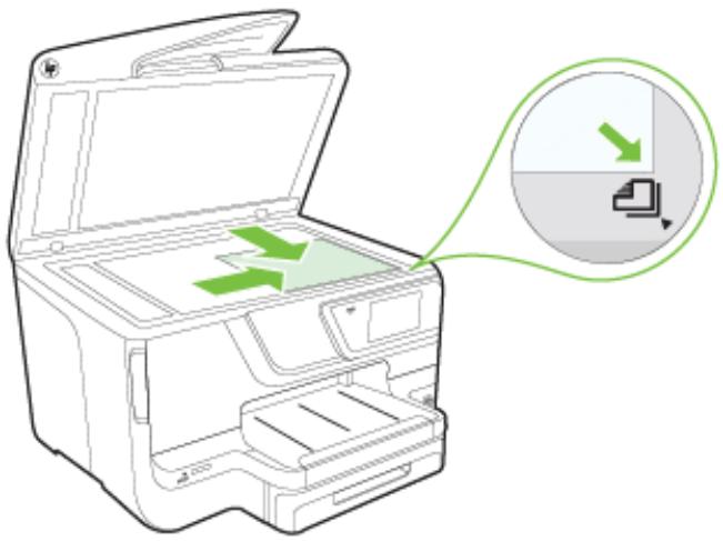 HP OFFICEJET PRO 276DW (CR770A) - Pour charger un original sur la vitre du scanner - 2