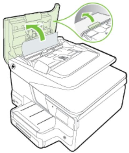 HP OFFICEJET PRO 276DW (CR770A) - Pour éliminer un bourrage papier dans le bac d'alimentation automatique - 1