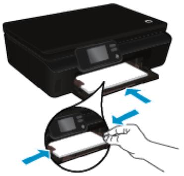 HP PHOTOSMART 5520 - Chargement du papier de format standard - 3