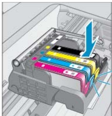 HP PHOTOSMART 5520 - Pour remplacer les cartouches - 7