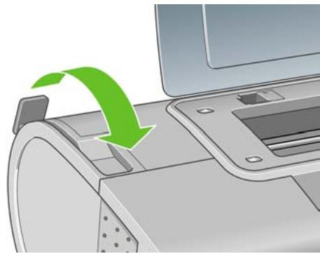 HP DESIGNJET T1100 - Un bourrage papier s'est produit - 9