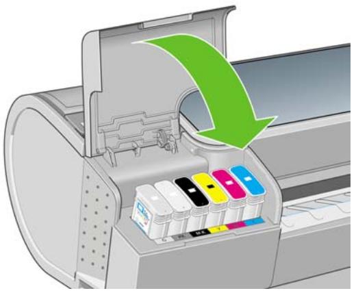 HP DESIGNJET T1100 - Remplacement du couteau - 14