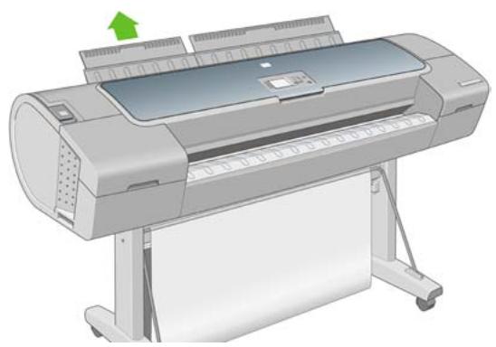 HP DESIGNJET T1100 - Procedure de chargement facile - 2