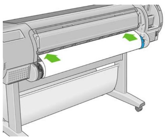 HP DESIGNJET T1100 - Procedure de chargement facile - 5