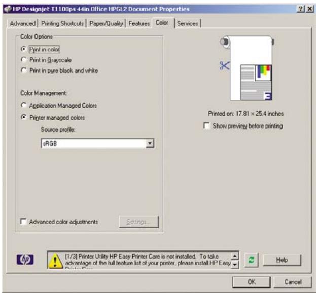 HP DESIGNJET T1100 - Utilisation d'Adobe Photoshop - 9