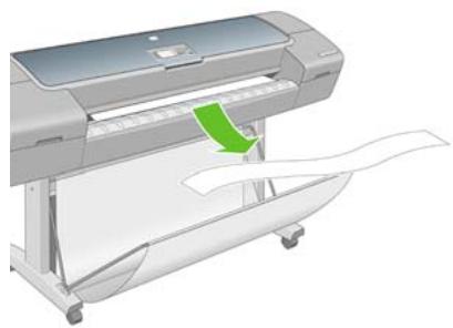 HP DESIGNJET T1100 - Avance et coupe du papier - 3