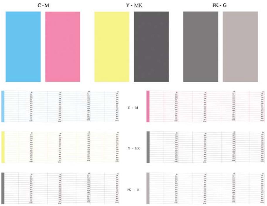 HP DESIGNJET T1100 - L'impression diagnostics d'image - 1