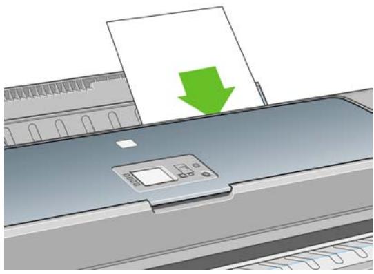 HP DESIGNJET T1100 - Procedure de chargement facile - 8