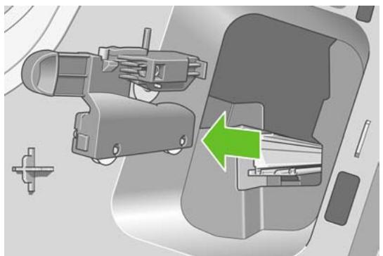 HP DESIGNJET T1100 - Remplacement du couteau - 7
