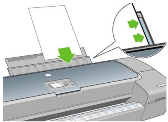 HP DESIGNJET T1100 - Procedure de chargement facile - 4
