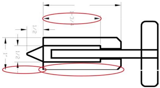 HP DESIGNJET T1100 - Lignes trop épaisses, trop fines ou manquantes - 1