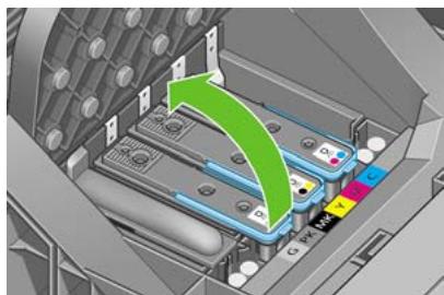 HP DESIGNJET T1100 - Retrait d'une tête d'impression - 10