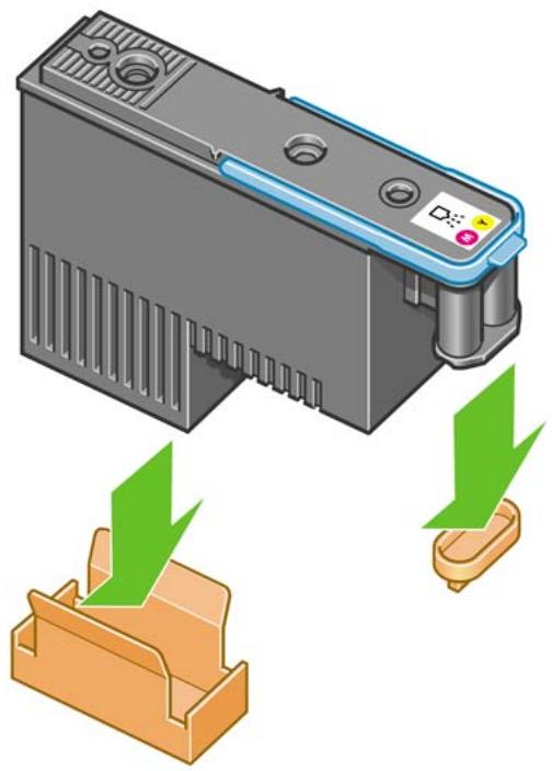 HP DESIGNJET T1100 - Insertion d'une tête d'impression - 1