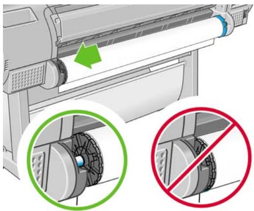 HP DESIGNJET T1100 - Procedure de chargement facile - 1
