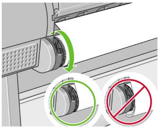 HP DESIGNJET T1100 - Procedure de chargement facile - 8