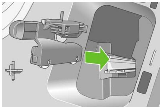 HP DESIGNJET T1100 - Remplacement du couteau - 9