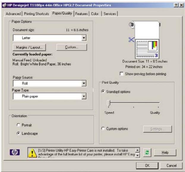 HP DESIGNJET T1100 - Utilisation de PowerPoint - 3