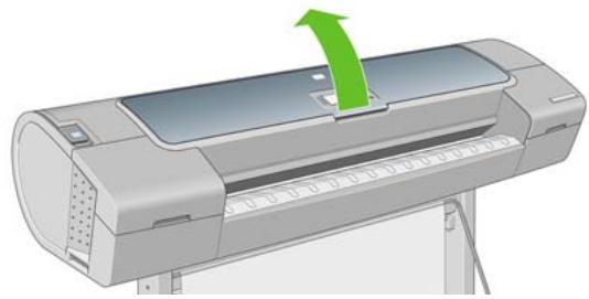 HP DESIGNJET T1100 - Un bourrage papier s'est produit - 2