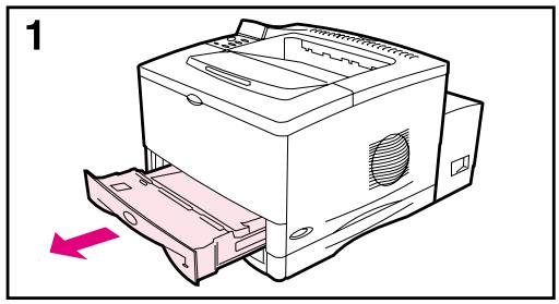 HP DESKJET F4224 ALL-IN-ONE PRINTER - Fjerne fastkjørt papir i tosidigenheten (ekstrautstyr) - 1