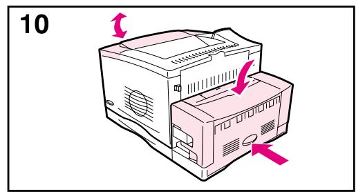HP DESKJET F4224 ALL-IN-ONE PRINTER - Fjerne fastkjørt papir i tosidigenheten (ekstrautstyr) - 10